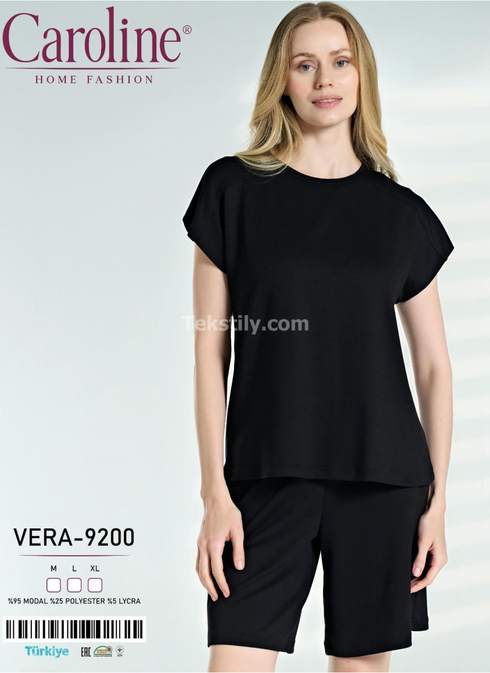 Женский Комплект с Шортами Caroline (M+L+XL) 