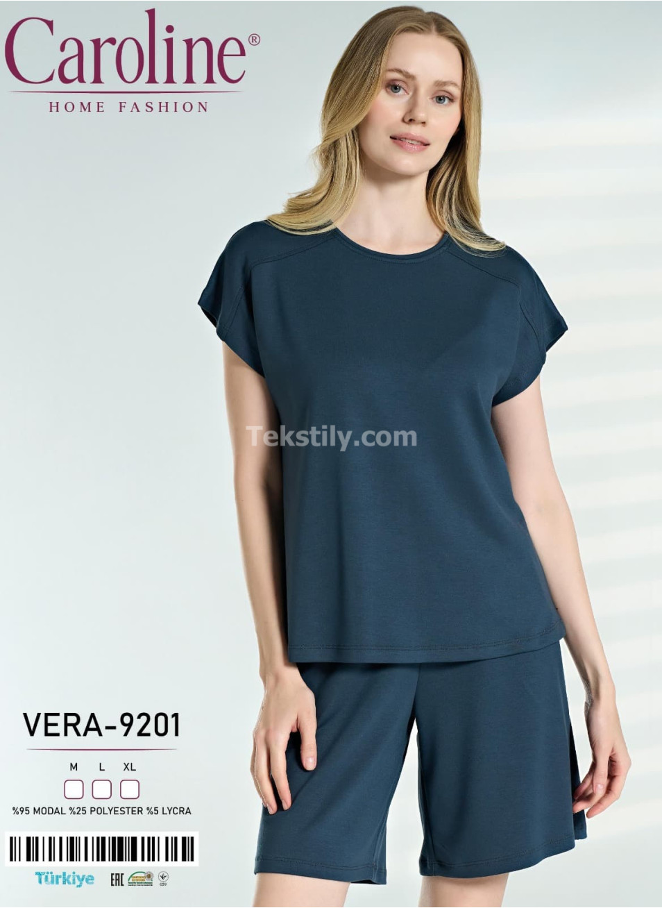 Женский Комплект с Шортами Caroline (M+L+XL) 