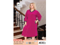 Женский велюровый халат Cocoon (XL+2XL+3XL+4XL)
