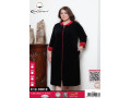 Женский велюровый халат Cocoon (XL+2XL+3XL+4XL)