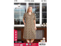 Женский домашний халат Cocoon (XL+2XL+3XL+4XL) Женский домашний халат Cocoon (XL+2XL+3XL+4XL)