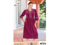 Женский велюровый халат Cocoon (M+L+XL+2XL)