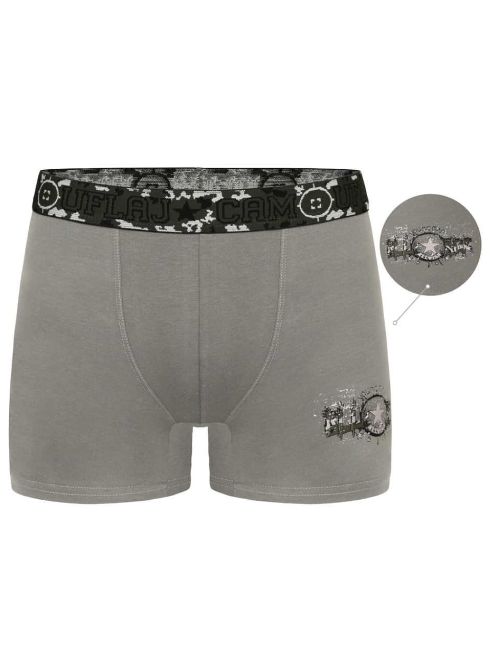 Трусы для мальчиков Boxer 10 шт/уп Ассорти (12/13-14/15) Donella