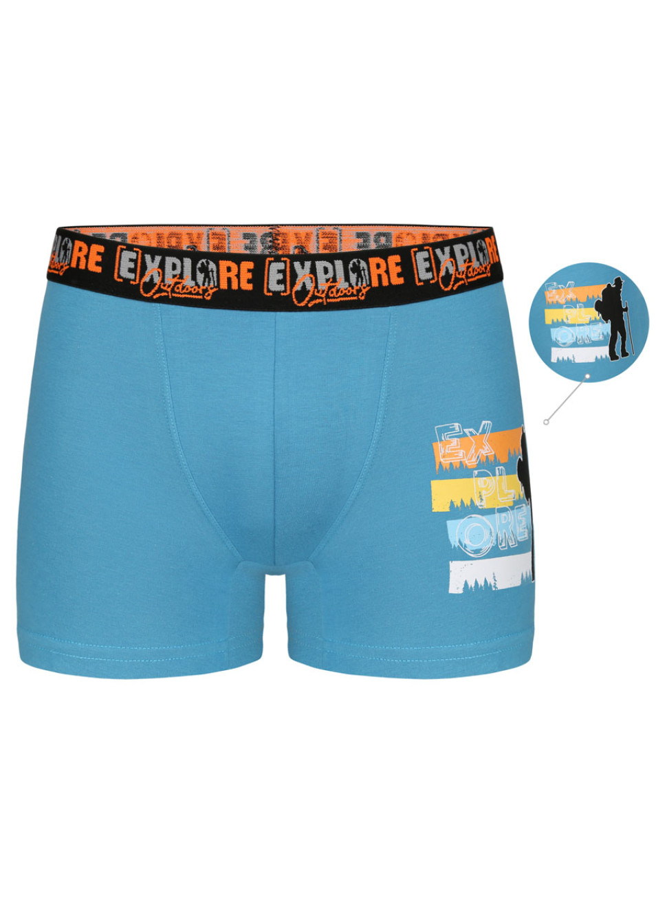 Трусы для мальчиков Boxer 10 шт/уп Ассорти (12/13-14/15) Donella