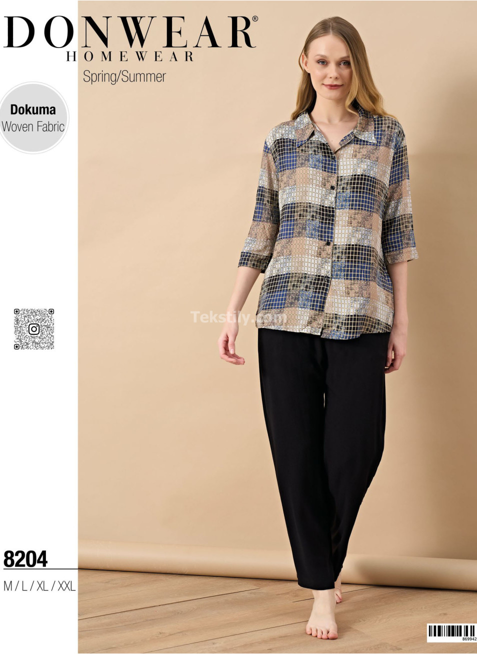 Женский Комплект с Брюками Donwear 20225 (M+L+XL+2XL)