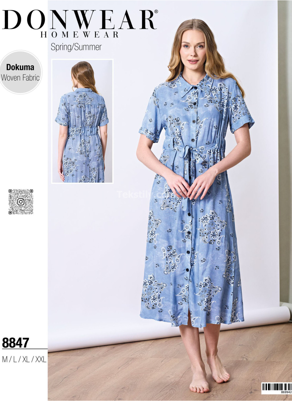 Женское Платье Donwear 2025 (M+L+XL+2XL)