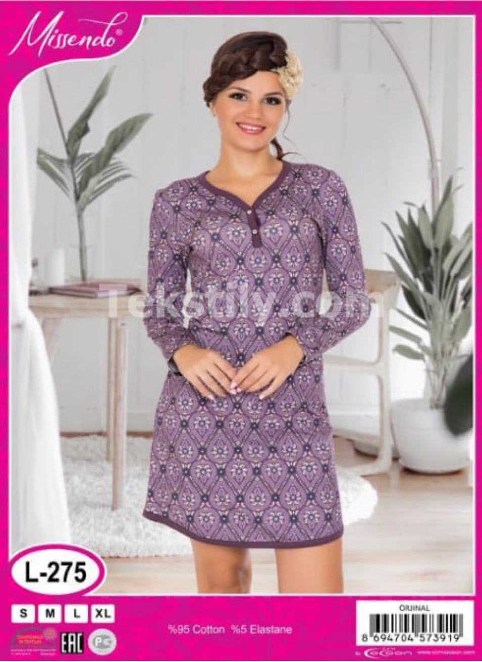 Ночная Сорочка Missendo (S+M+L+XL) 