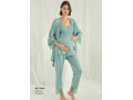 Пижама с халатом для беременных 3-КА MONAMISE