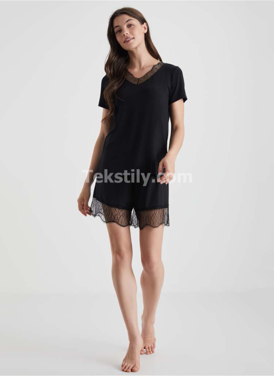 Женский комплект с шортами Penye Mood 2025 (S,M,L,XL)
