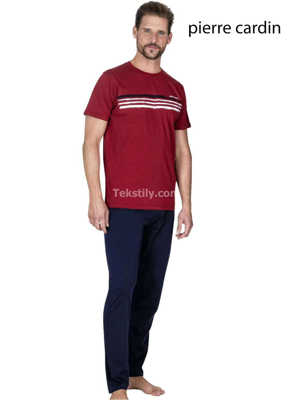 Мужской Комплект с Брюками Pierre Cardin 2024 (S-M-L-XL-2XL)