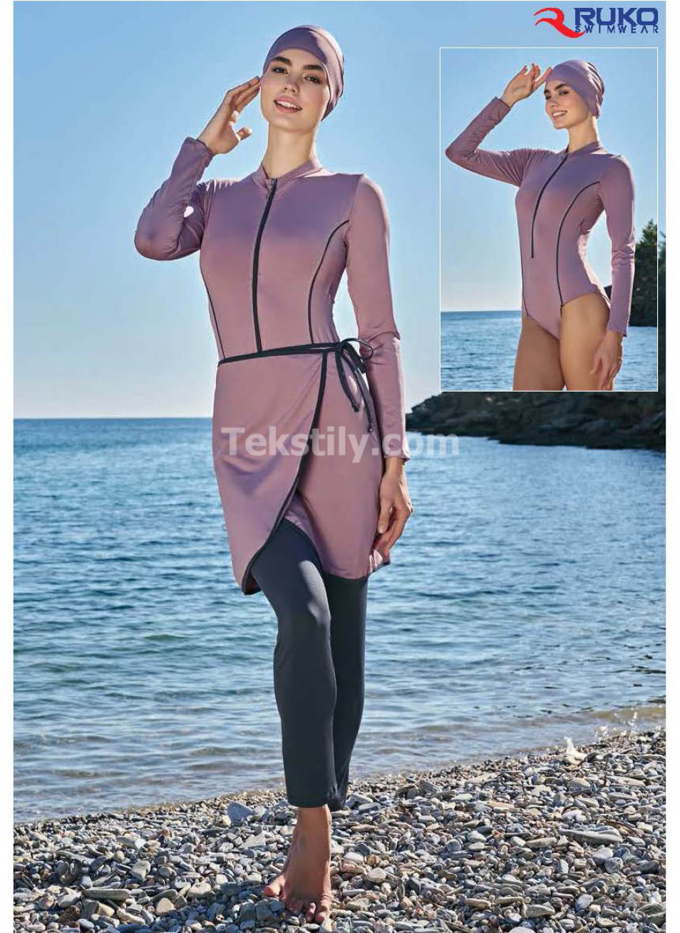 2023 Женский Купальник (S, M, L, XL, 2XL) Ruko Swimwear
