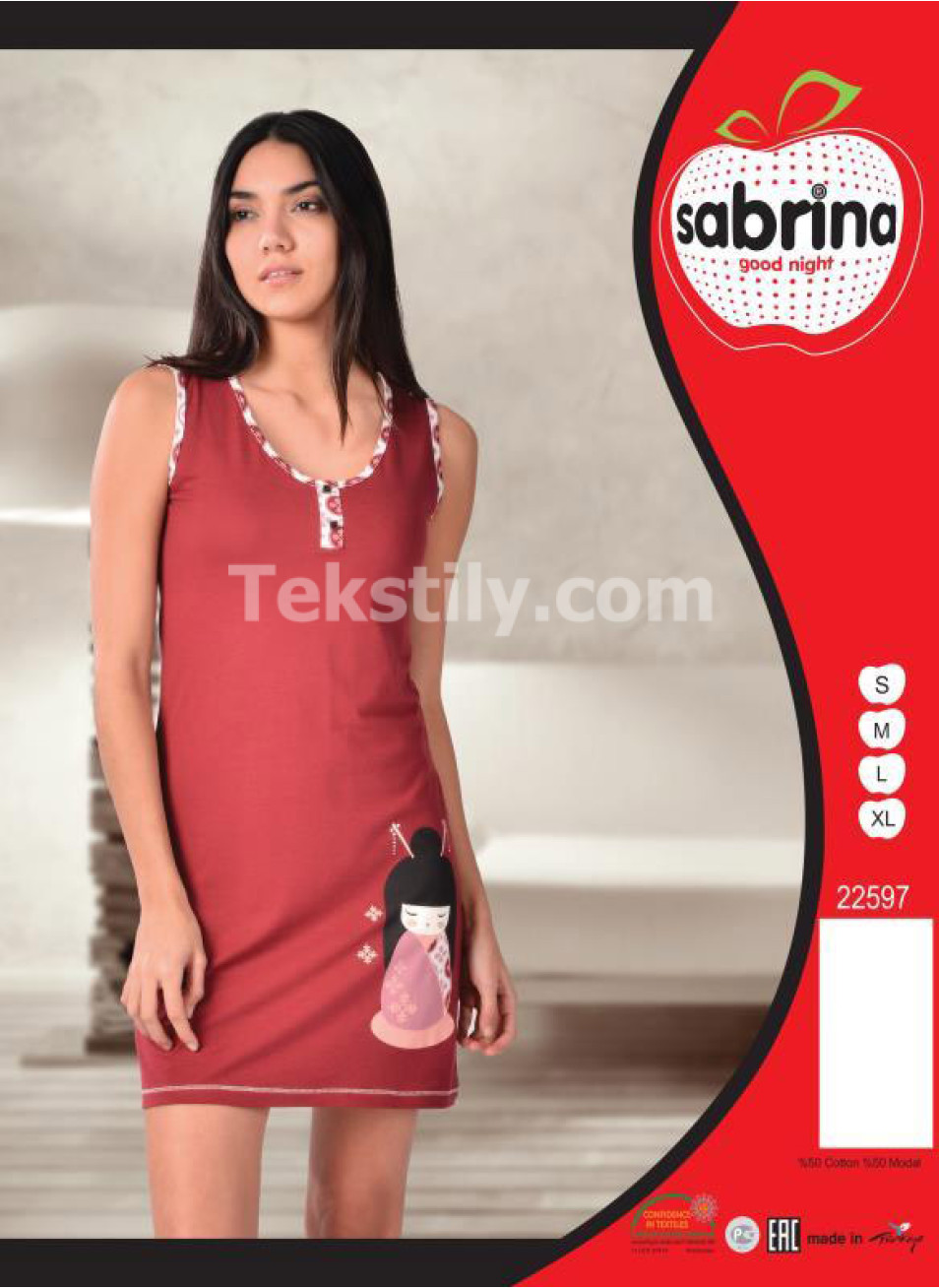 Ночная Сорочка Sabrina (S+M+L+XL)