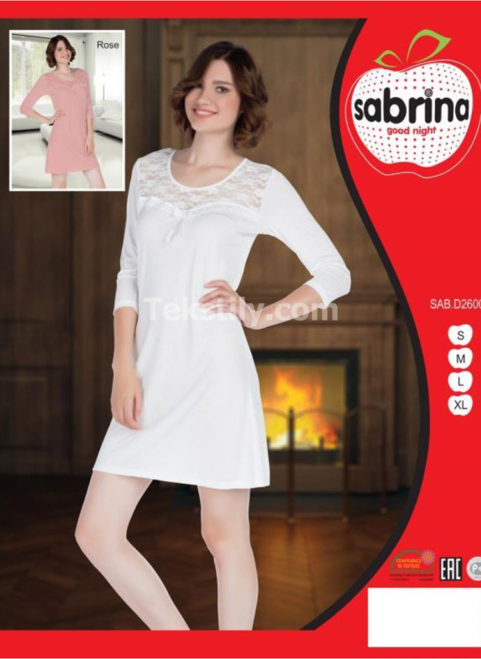 Ночная Сорочка Sabrina (S+M+L+XL)