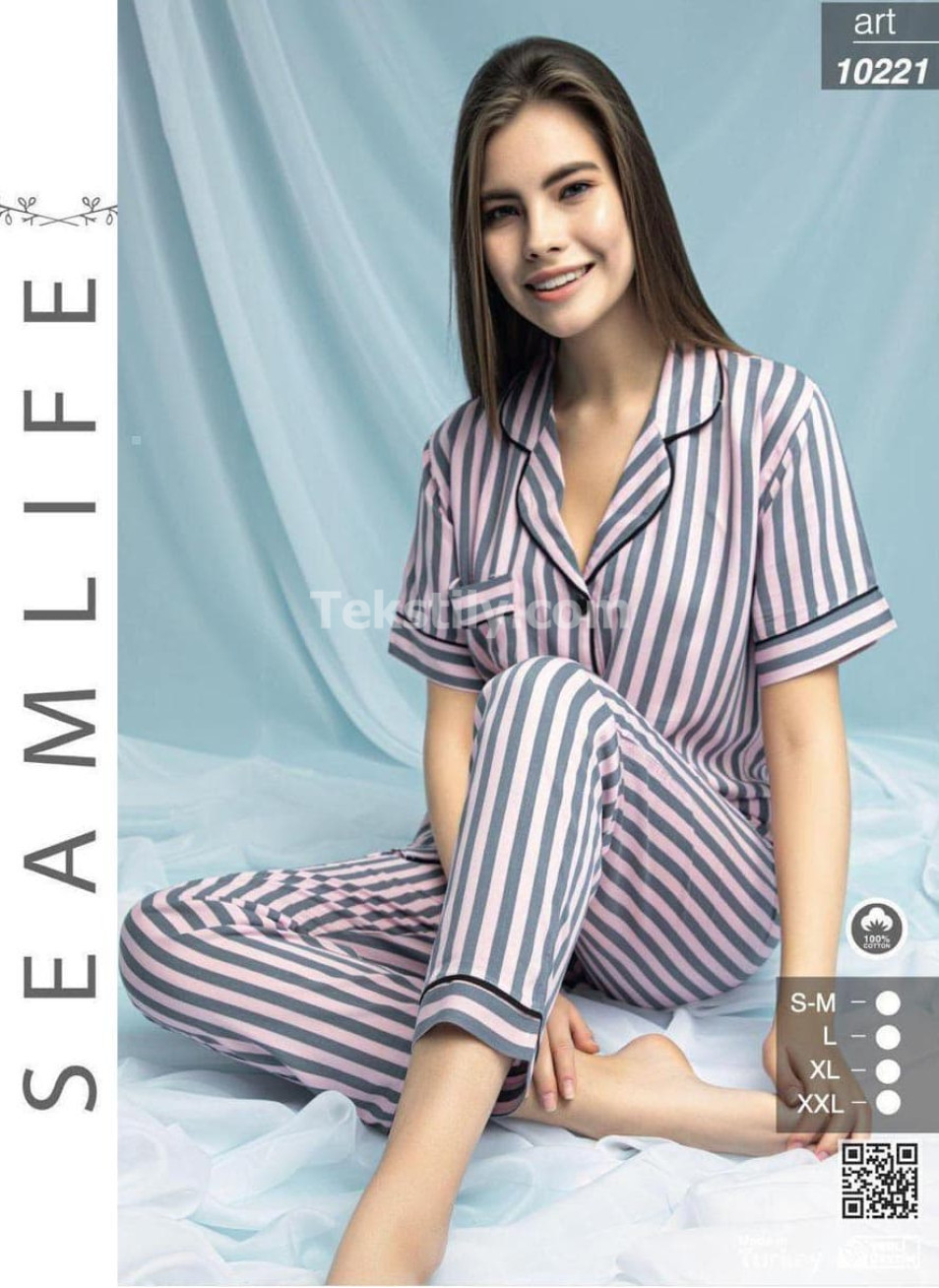 Женский комплект с брюками SEAMLIFE (S/M+L+XL+2XL)