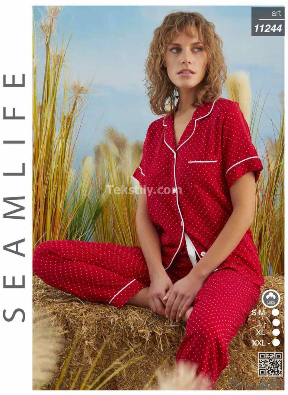 Женский комплект с брюками SEAMLIFE (S/M+L+XL+2XL)