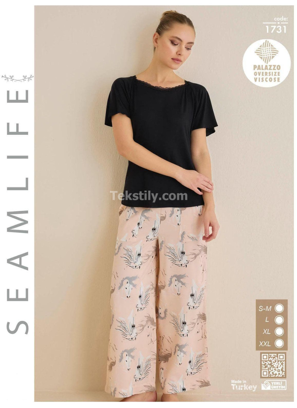 Женская пижама Seamlife (S/M+L+XL+2XL)