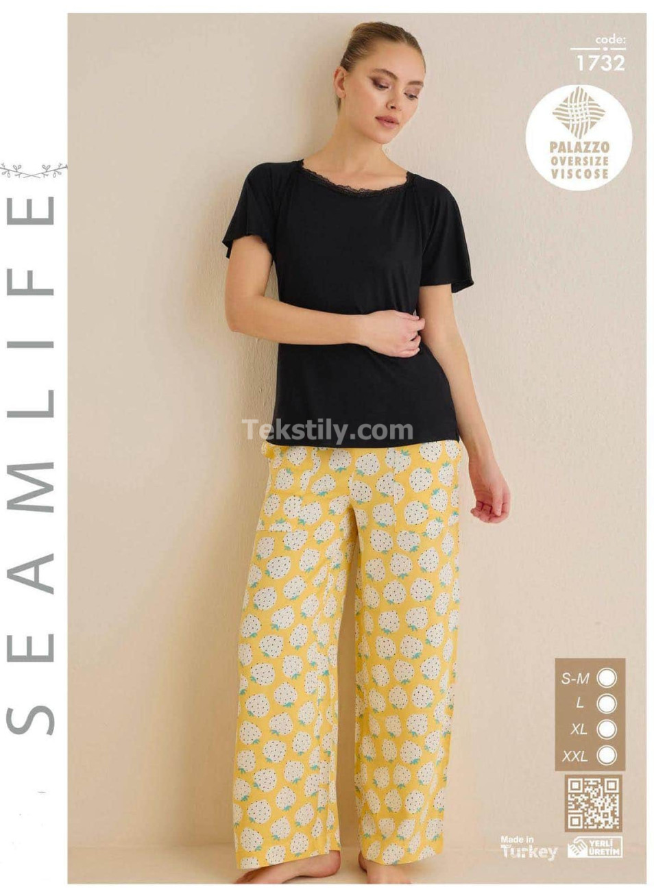 Женская пижама Seamlife (S/M+L+XL+2XL)