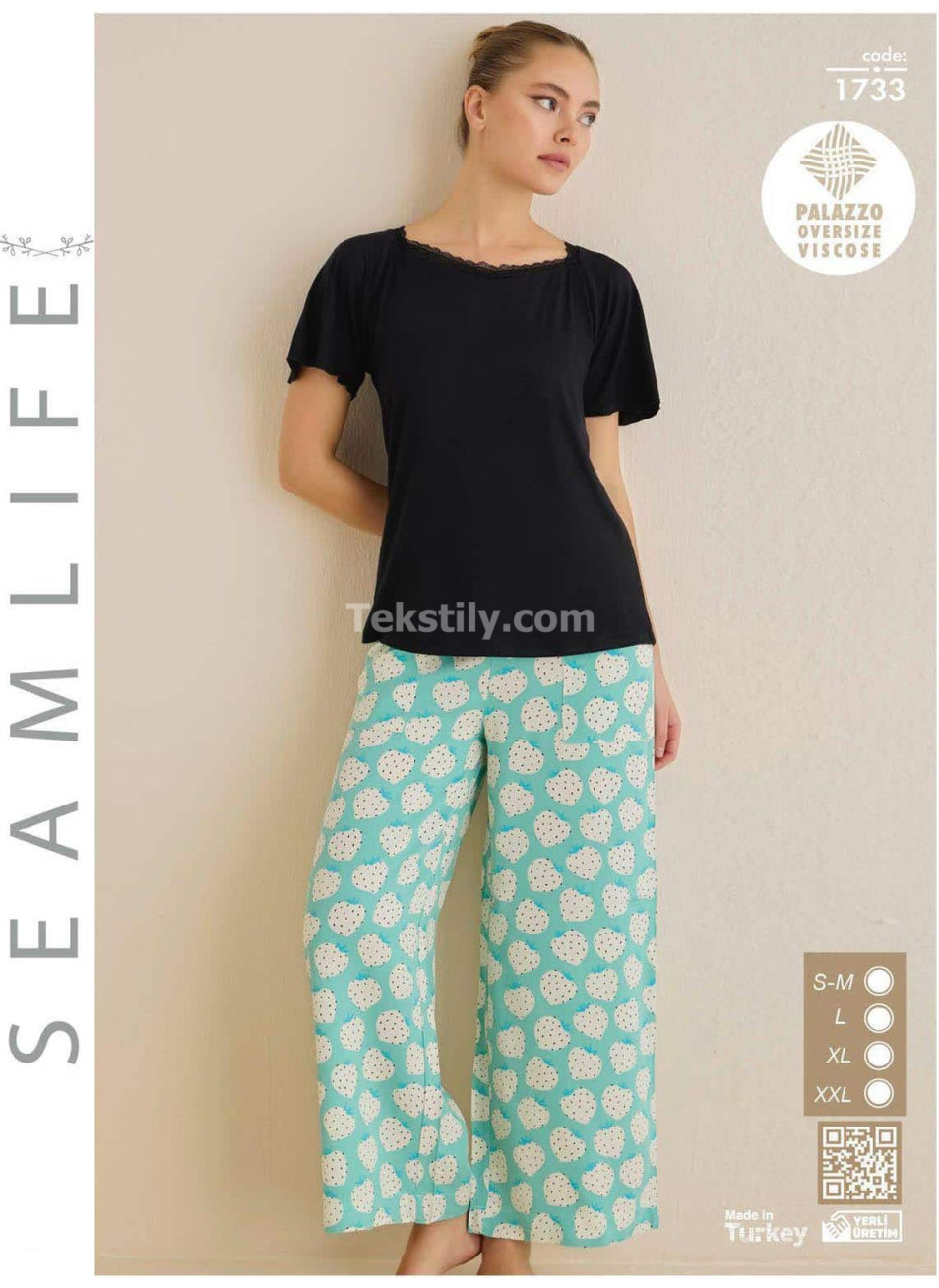 Женская пижама Seamlife (S/M+L+XL+2XL)
