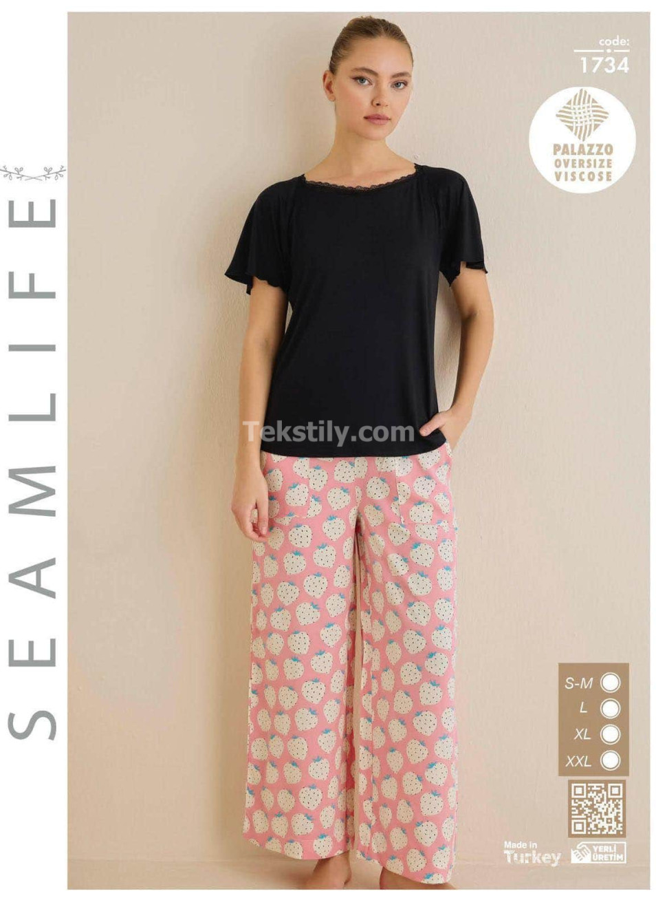 Женская пижама Seamlife (S/M+L+XL+2XL)