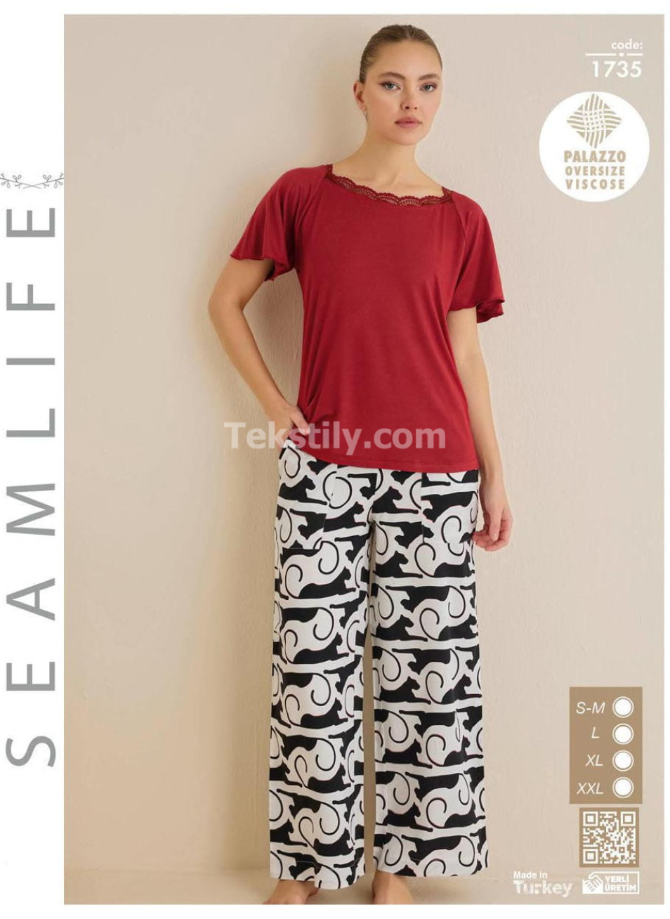 Женская пижама Seamlife (S/M+L+XL+2XL)
