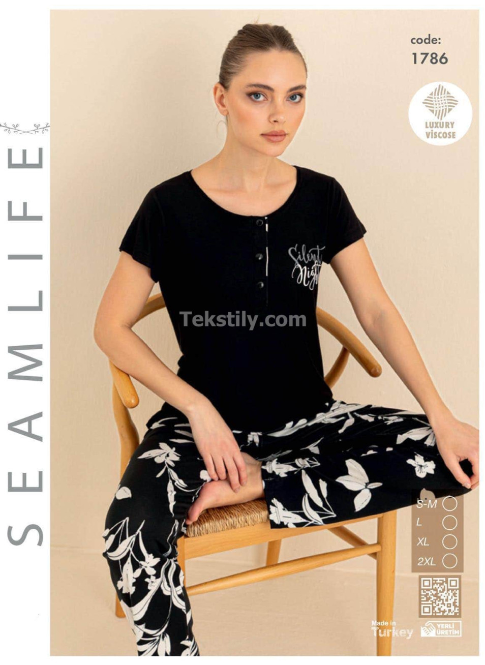 Женский комплект с брюками SEAMLIFE (S/M+L+XL+2XL)