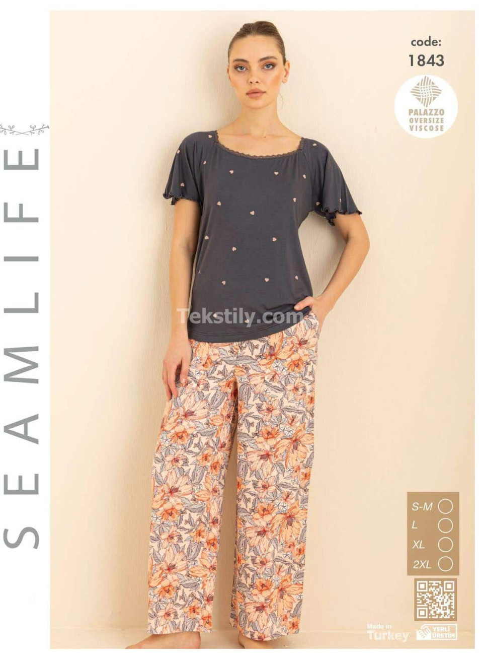 Женская пижама Seamlife (S/M+L+XL+2XL)