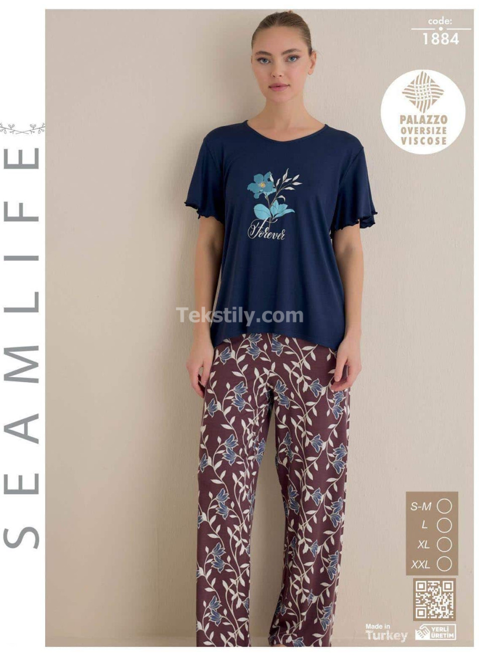 Женская пижама Seamlife (S/M+L+XL+2XL)