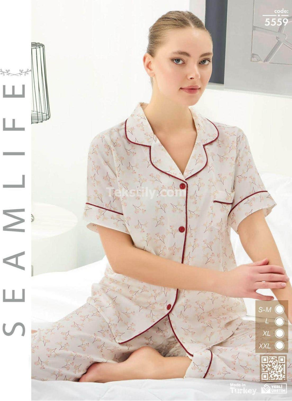 Женский комплект с брюками SEAMLIFE (S/M+L+XL+2XL)