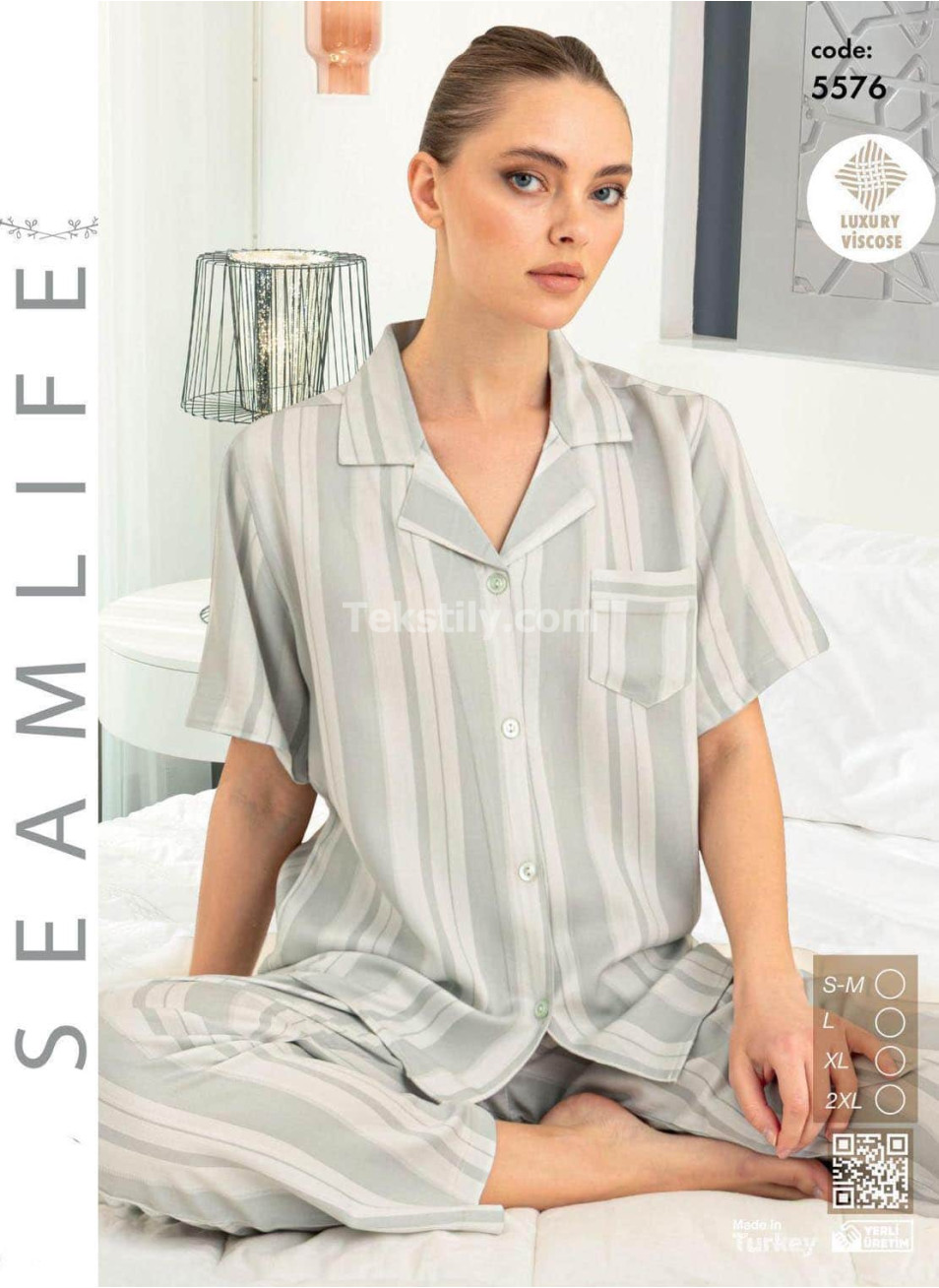 Женский комплект с брюками SEAMLIFE (S/M+L+XL+2XL)
