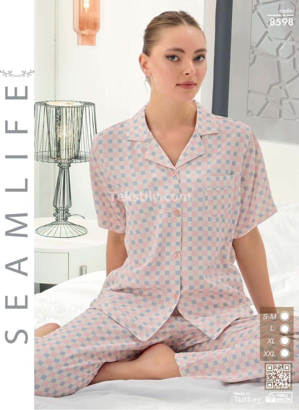 Женский комплект с брюками SEAMLIFE (S/M+L+XL+2XL)