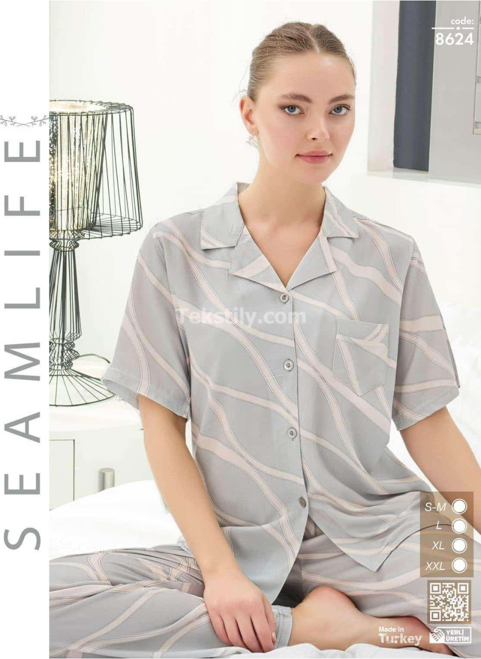 Женский комплект с брюками SEAMLIFE (S/M+L+XL+2XL)