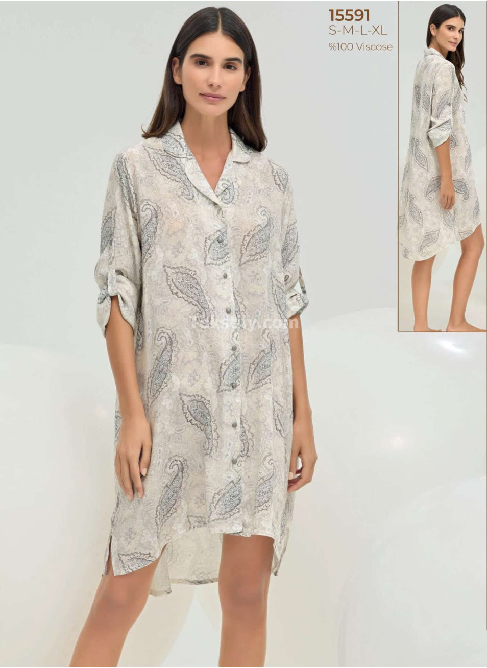 Женское Платье-туника Sevim 2025 (S+M+L+XL) 