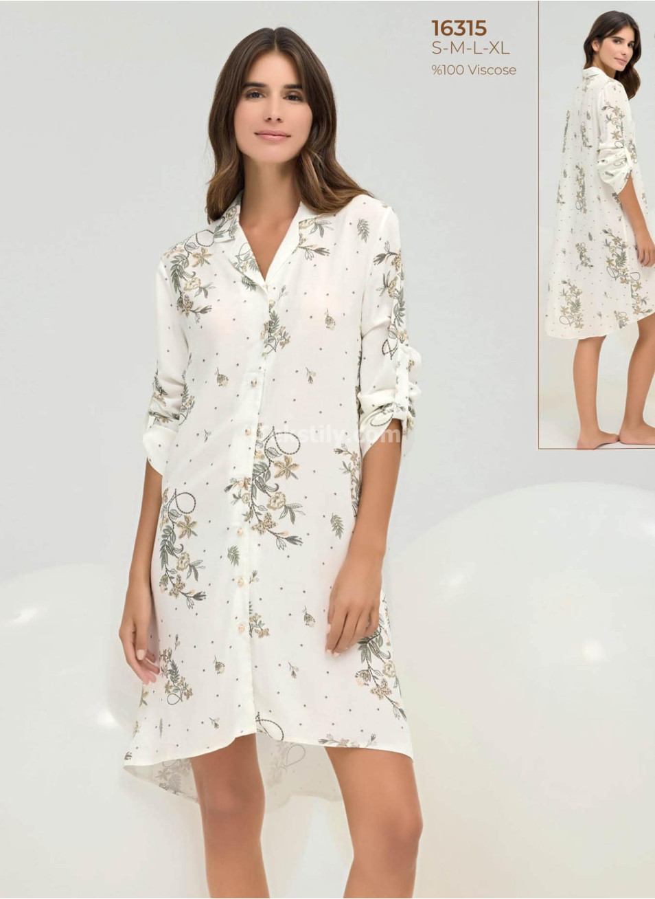 Женское Платье-туника Sevim 2025 (S+M+L+XL) 