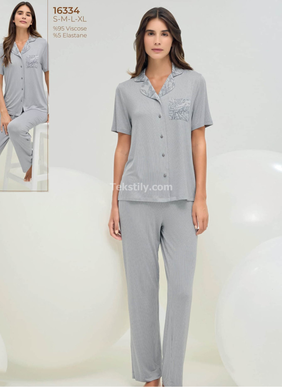 Женская пижама (S+M+L+XL) Sevim 2025