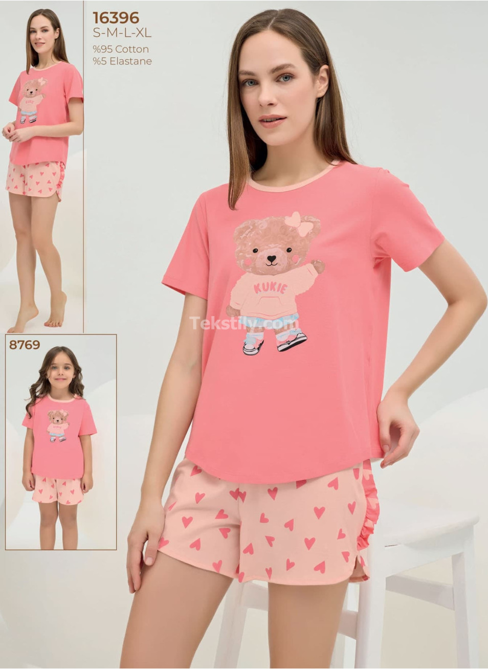 Женский комплект с шортами Sevim 2025 (S+M+L+XL) 