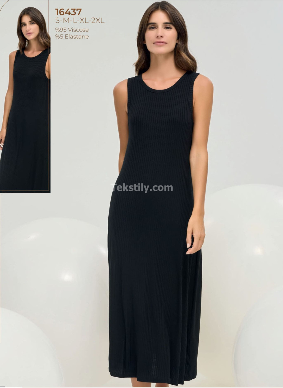 Домашнее Платье Sevim 2025 (S+M+L+XL+2XL)