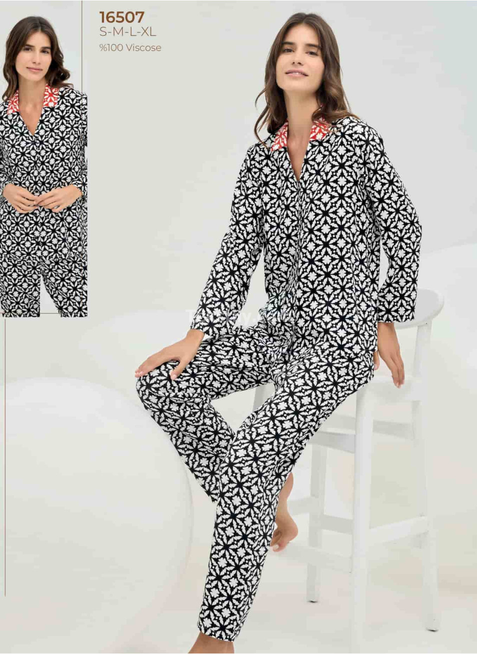 Женская пижама (S+M+L+XL) Sevim 2025