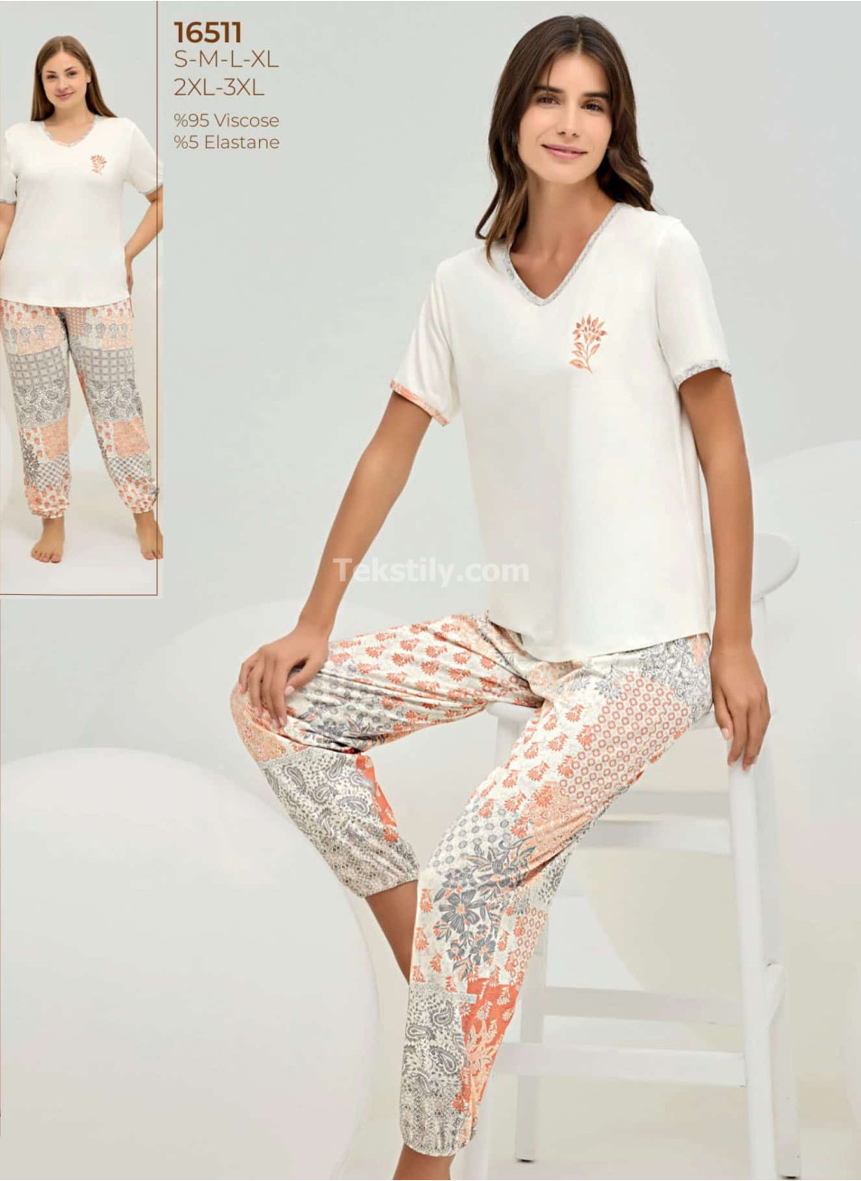 Женская пижама (S+M+L+XL) Sevim 2025