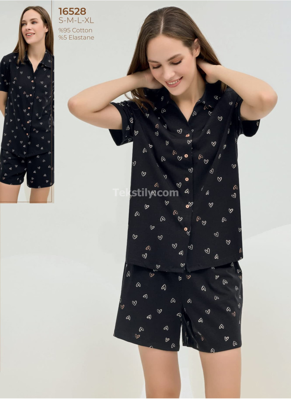 Женский комплект с шортами Sevim 2025 (S+M+L+XL) 
