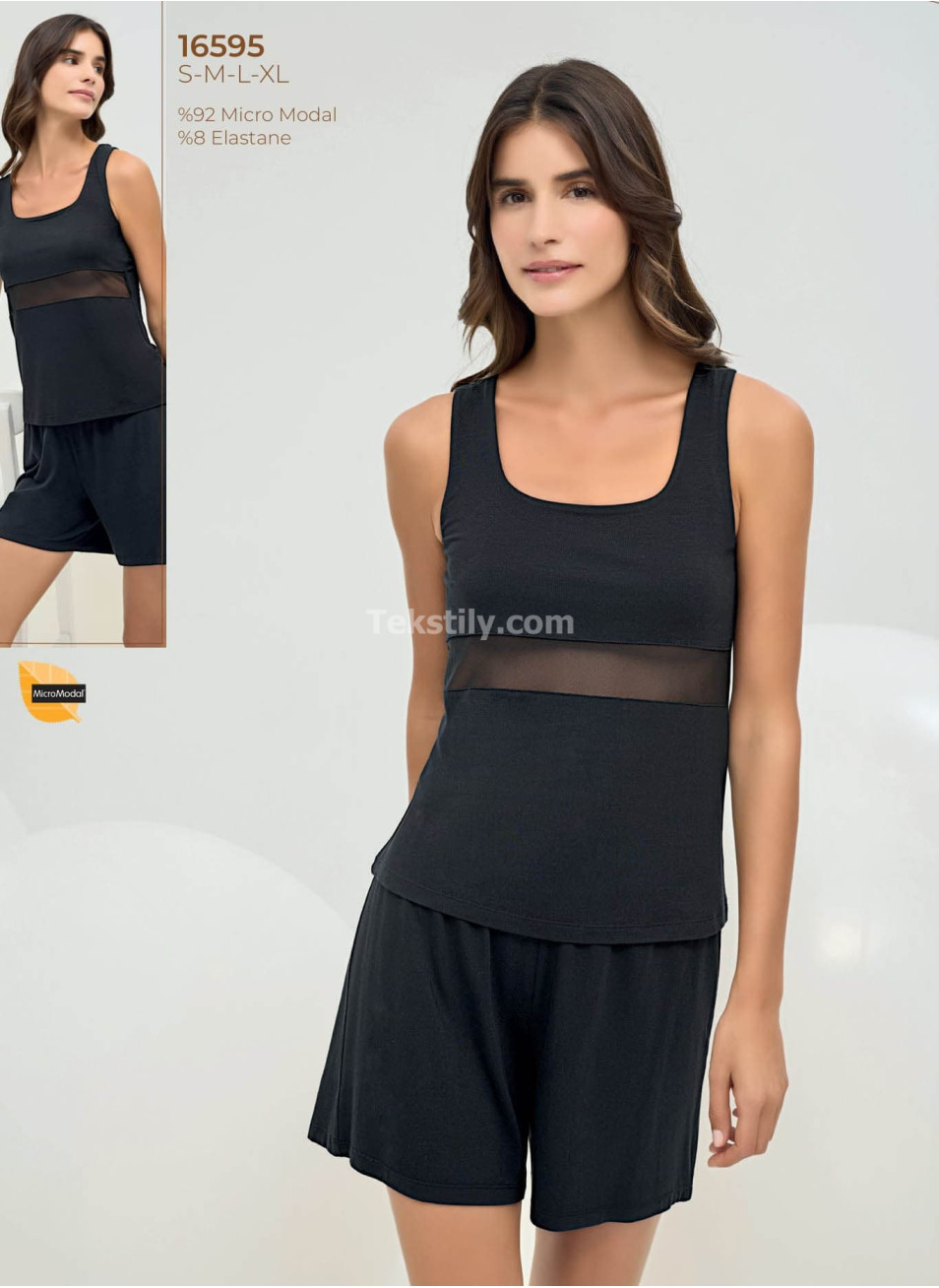 Женский комплект с шортами Sevim 2025 (S+M+L+XL) 