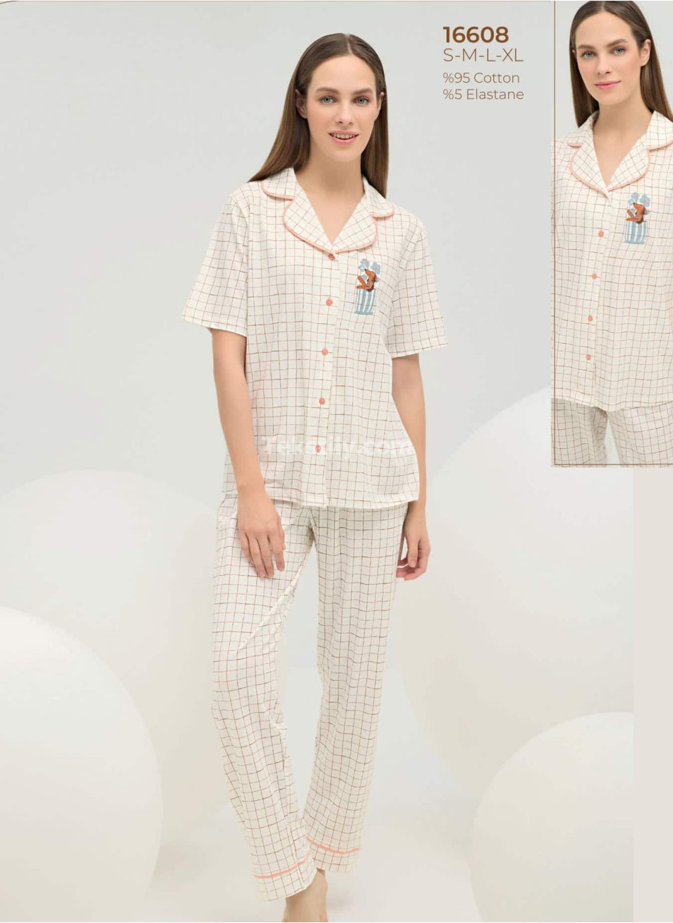 Женская пижама (S+M+L+XL) Sevim 2025