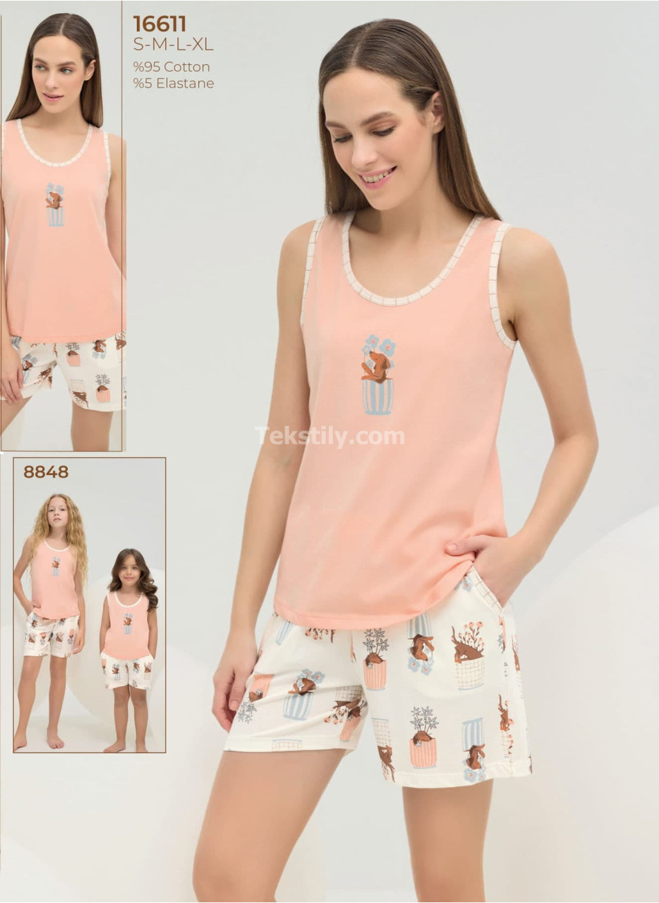 Женский комплект с шортами Sevim 2025 (S+M+L+XL) 