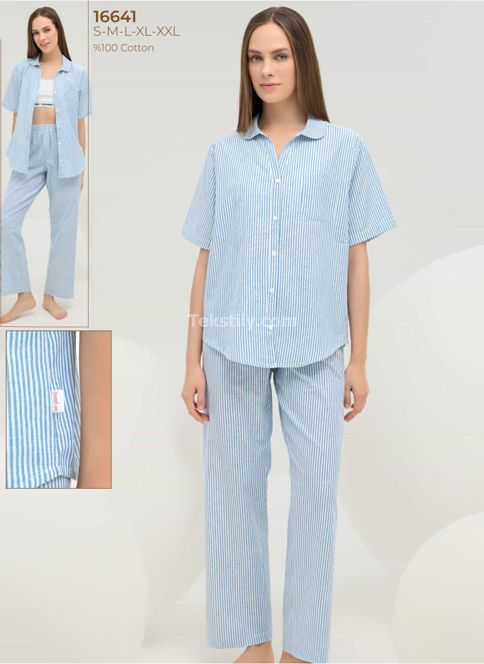 Женская пижама (S+M+L+XL+2XL) Sevim 2025