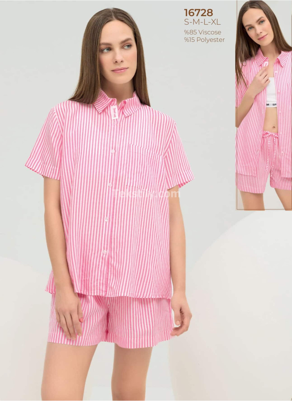 Женский комплект с шортами Sevim 2025 (S+M+L+XL) 