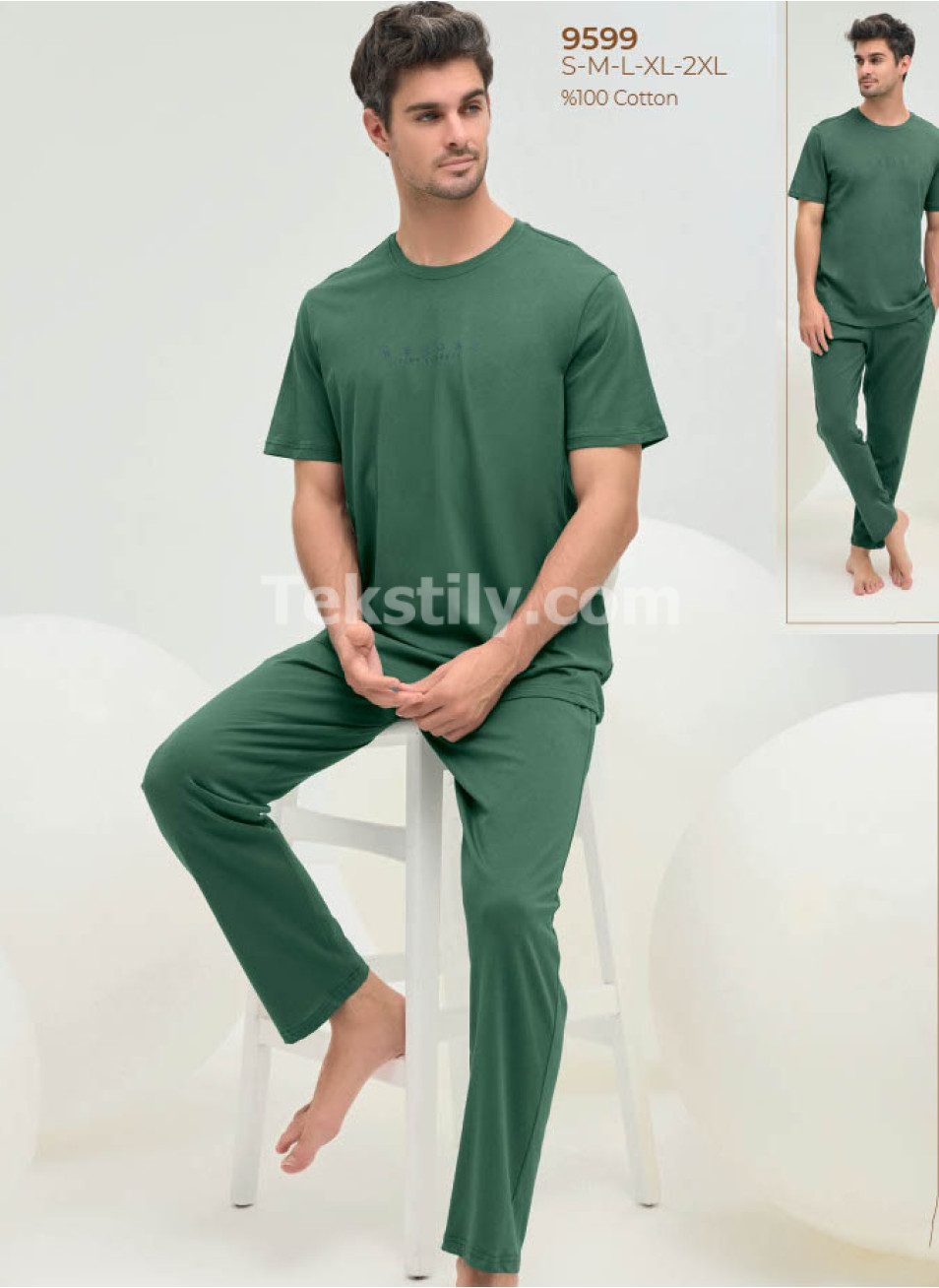 Пижама Мужская Sevim 2025 (S+M+L+XL+2XL)