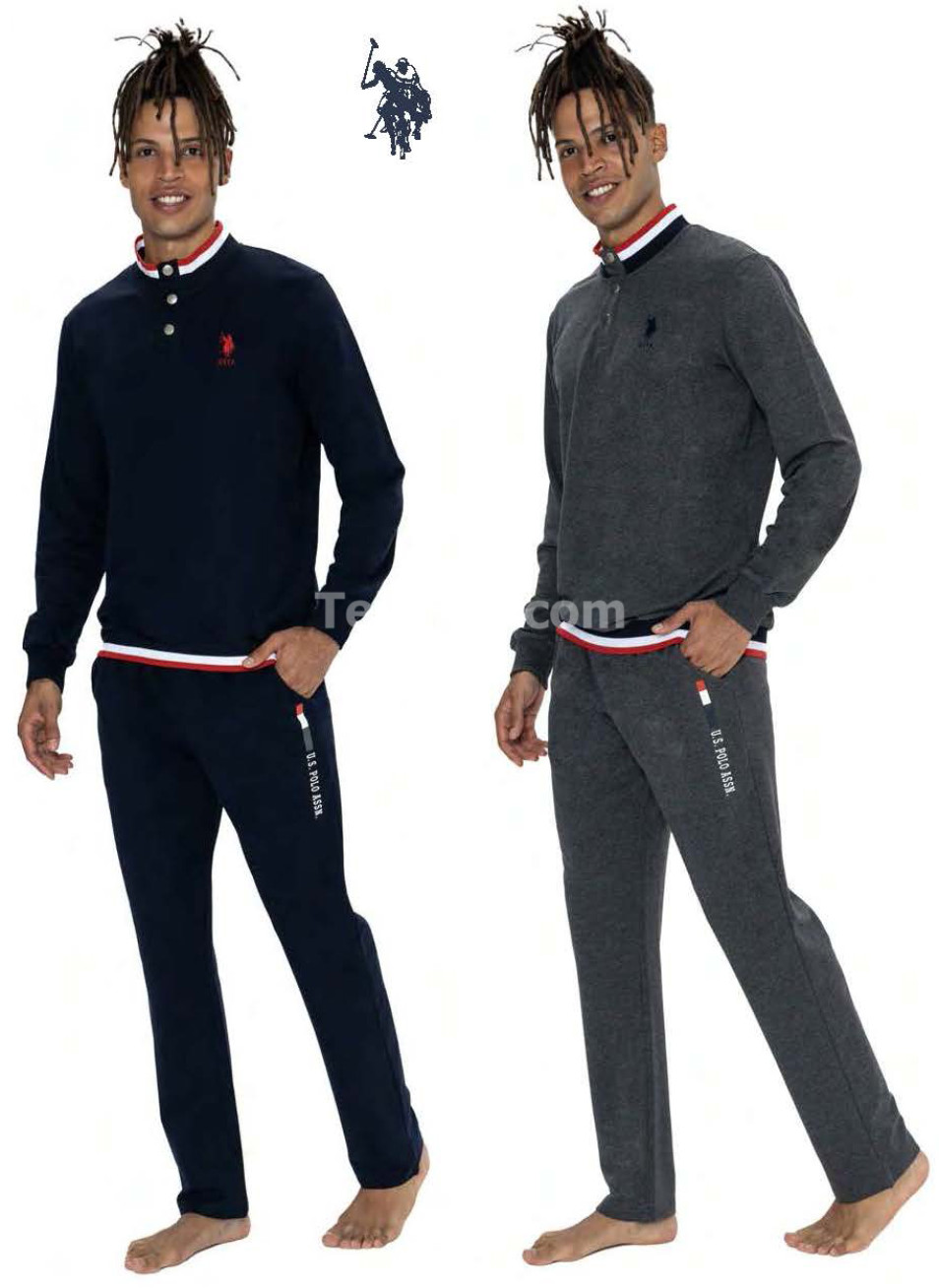 Мужской Домашний Костюм U.S.POLO ASSN.2025 (S+M+L+XL+2XL)