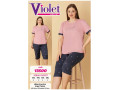 Женский комплект с капри VIOLET (3XL+4XL+5XL+6XL)
