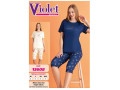 Женский комплект с капри VIOLET (M+L+XL+2XL) VIOLET Женский комплект с капри VIOLET (M+L+XL+2XL) VIOLET