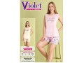 Женский комплект с шортами VIOLET (M+L+XL+2XL) Женский комплект с шортами VIOLET (M+L+XL+2XL)