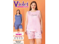 Женский комплект с шортами VIOLET (3XL+4XL+5XL+6XL)